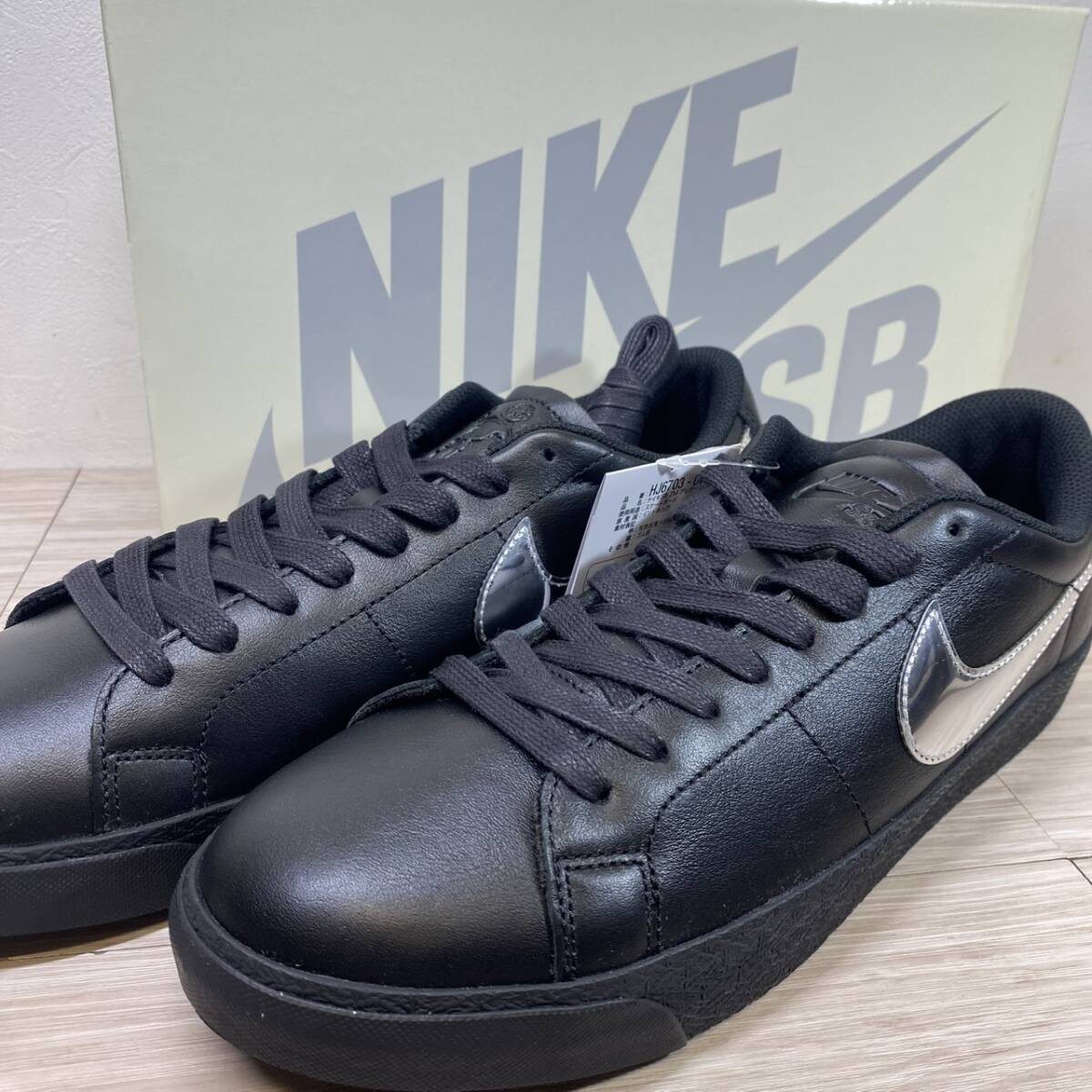 【MH-2855】未使用品 NIKE SB ×DANCER SKATEBOARDS ナイキエスビー ZOOM BLAZER LOW QS HJ6703-001 28cm