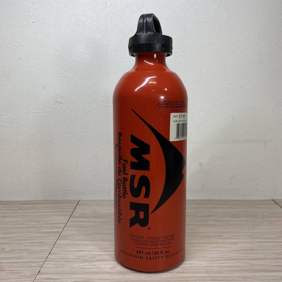 【MH-2887】未使用保管品 MSR 燃料ボトル フューエルボトル M 591ml 横書きモデル キャンプ アウトドア