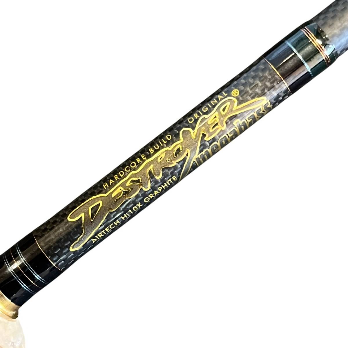 ◎【MH-2918】中古品 Megabass メガバス F3-64XS デストロイヤー トラディショナルアートリミテッド 蒔絵 虎 竿 ロッド【佐川着払い】