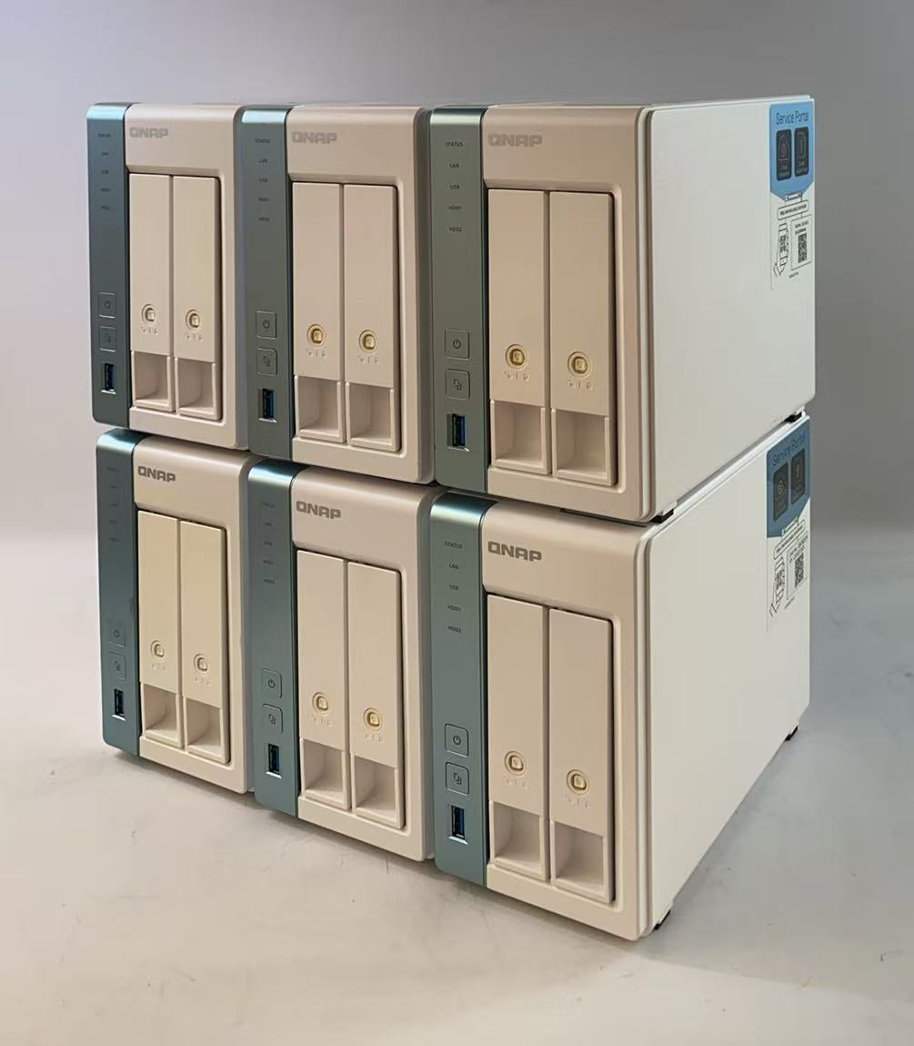 QNAP TS-231K 2ベイ HDDNAS - Alpine 1.7GHz / HDD無し /★6台セット ★通電確認まで ・ 現状品