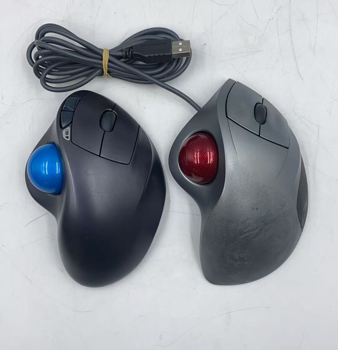 Logicool トラックボールマウス　M/N T-BB18+M570動作未確認 ★2台セット 