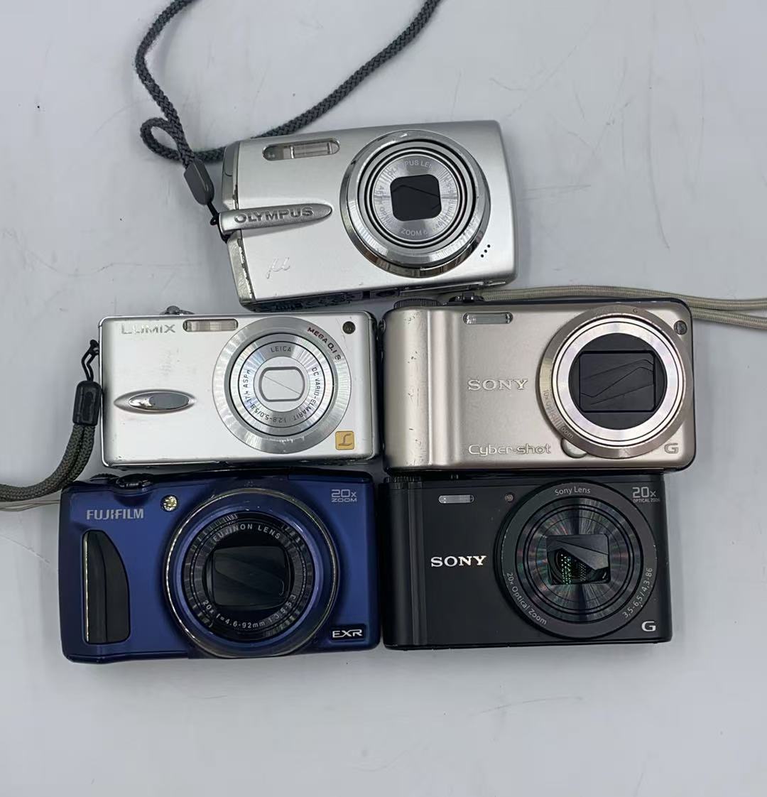 【1円スタ】 SONY Cyber-shot DSC-WX350 ソニー /FUJIFILM FinePix F900EXR 等 デジタルカメラ ★5台セット・現状品 まとめ売り