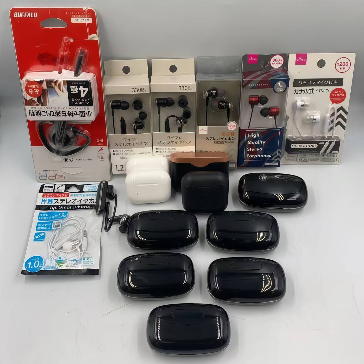 【1円スタ】各メーカーApple Airpods PRO エアーポッツプロ エアポッツプロA2190/SONYソニー 等ワイヤレスイヤホンまとめ売り