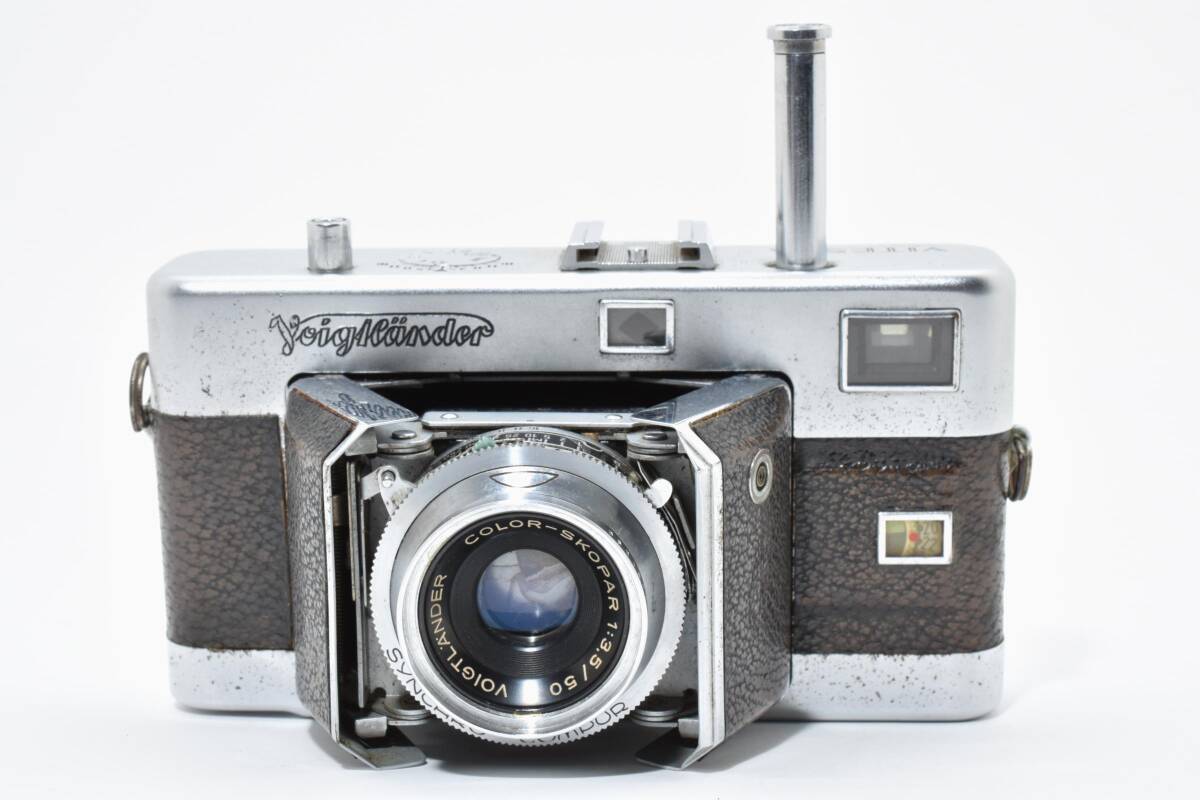 【ジャンク】Voigtlander VITESSA COLOR-SKOPAR 1:3.5/50 フィルムカメラ　#82
