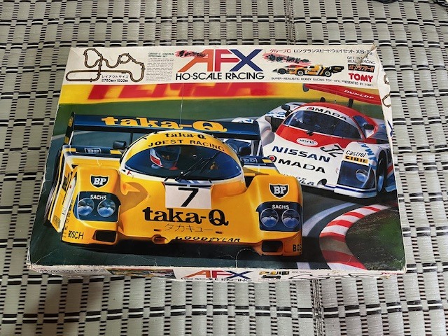 TOMY トミー AFX グループC XS-102 HOスケール ロングランスピードウェイセット ミニカー 昭和レトロ 希少 現状品 完全売り切り 