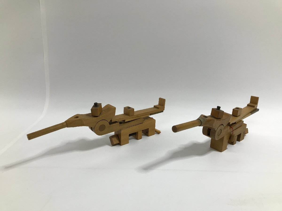 【3-8-4966】苔水 木製 竿台 竿受け 2点セット まとめ売り 釣具 万力 ヘラブナ用品 中古品