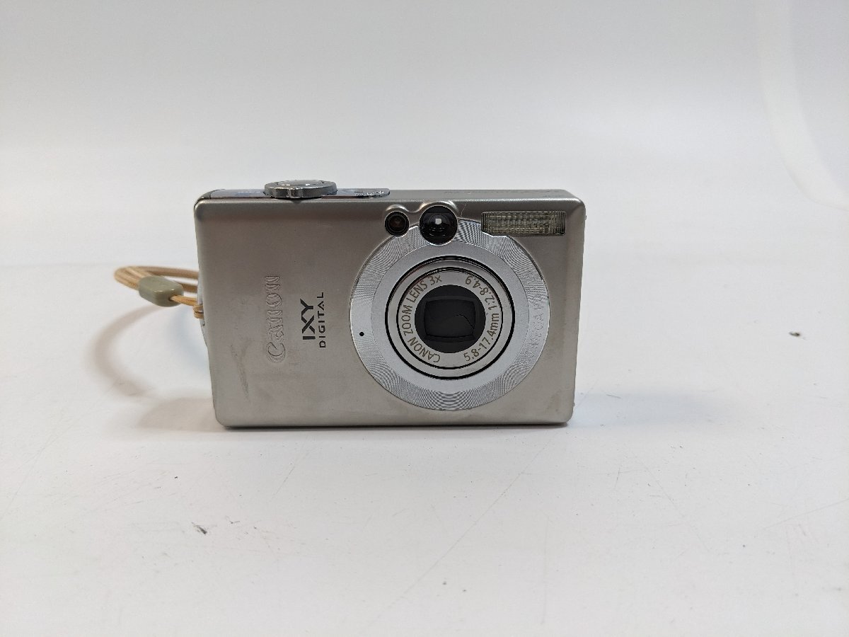 【3-4-2-4270】キヤノン Canon IXY DIGITAL 70 シルバー コンパクトデジタルカメラ 中古品
