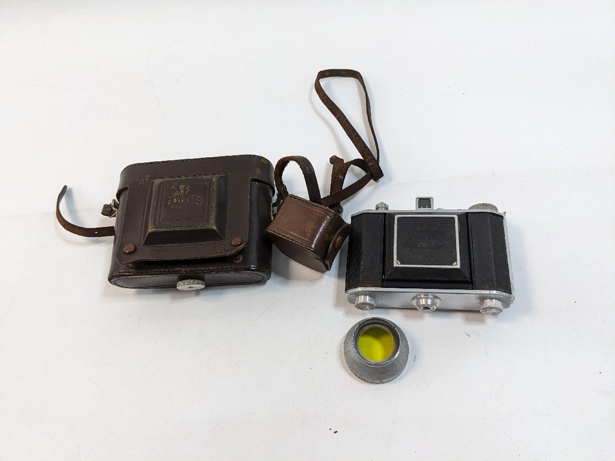 【5-1-0254】OLYMPUS オリンパス オリンパスシックス OLYMPUS-SIX 蛇腹 スプリングカメラ 中判カメラ 動作未確認