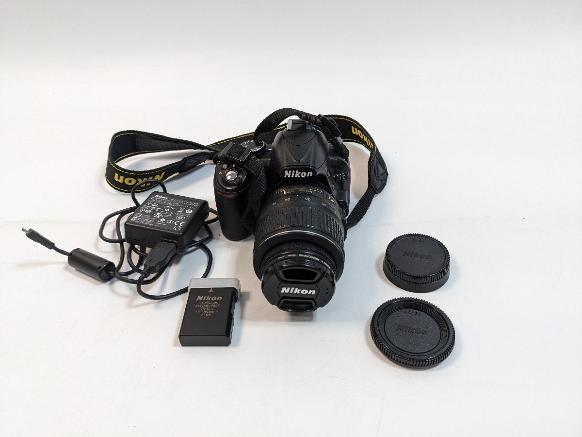 【3-4-2-0376】Nikon D3100 AF-S NIKKOR 18-55mm 1:3.5-5.6G VR デジタル一眼レフカメラ レンズセット ジャンク品