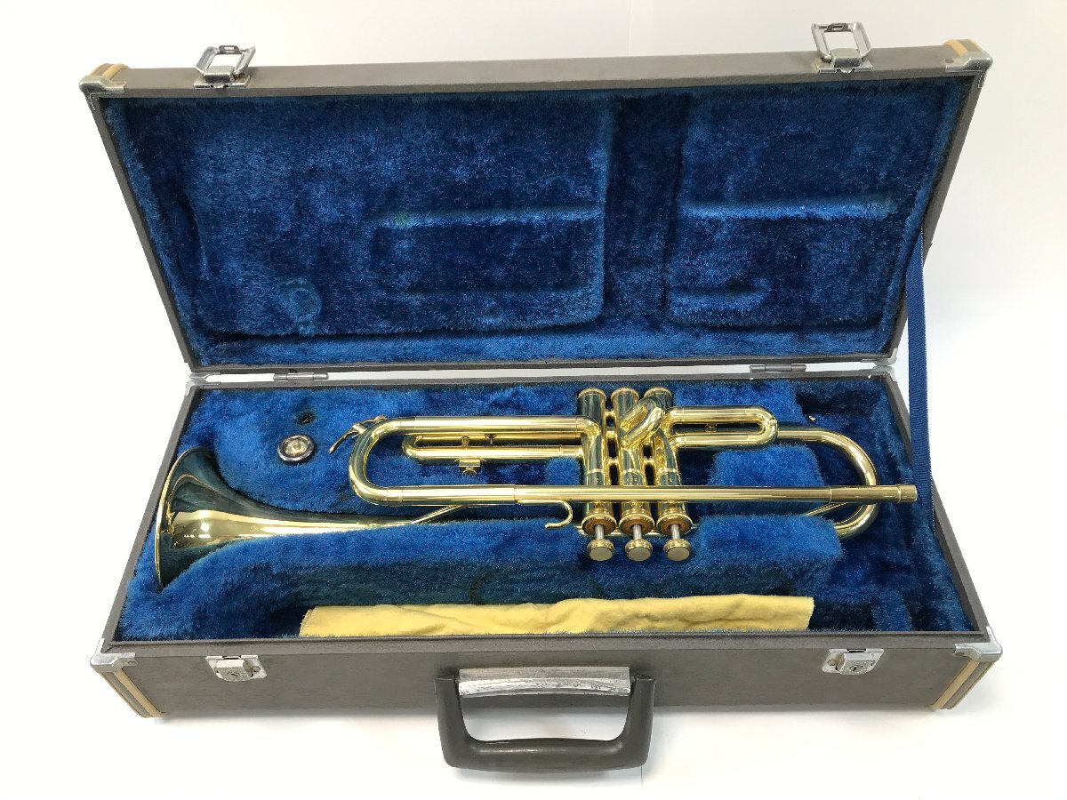 【10-6-3430】YAMAHA ヤマハ トランペット YTR-233 初心者用 スタンダードシリーズ カレッジモデル ミディアムボア ケース付き
