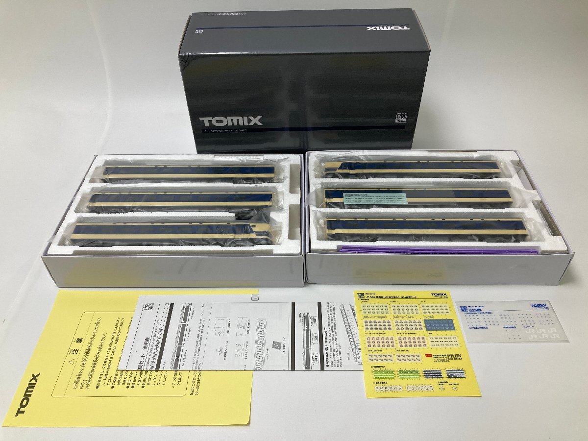 【S6-2-2495】未使用 TOMIX トミックス HO-9119 JR 583系電車 JR東日本N1・N2 編成セット HOゲージ 6両セット