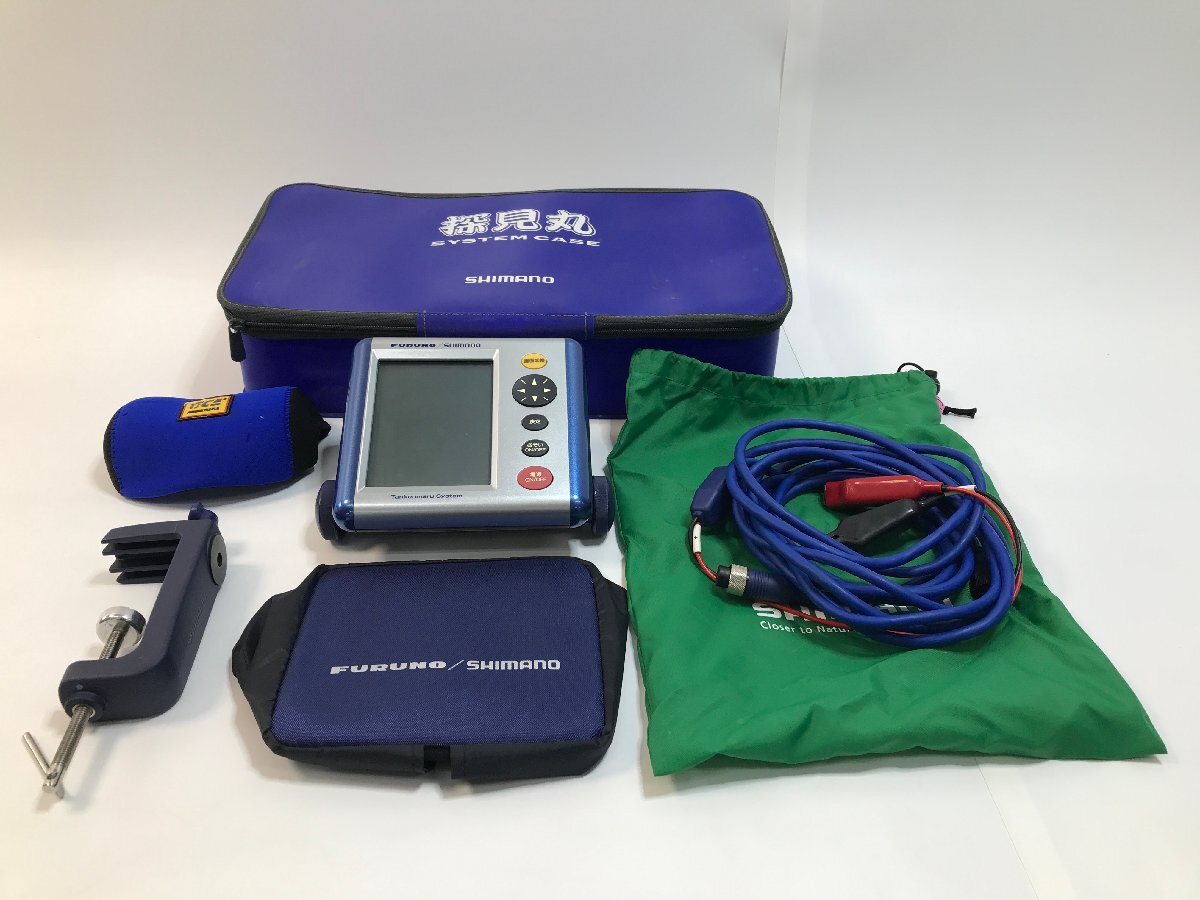 【7-5-2621】シマノ 探見丸 5-RK010000 TANKENMARU SYSTEM 魚群探知機 子機 中古品