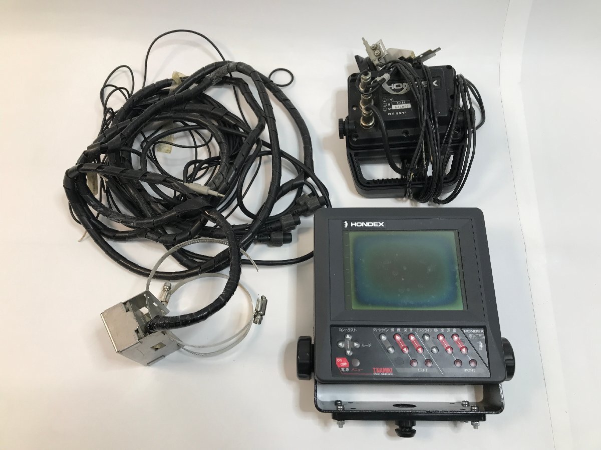 【7-6-9804】HONDEX ホンデックス HE-5700 T.NAMIKI PRO SERIES 魚群探知機 ジャンク品