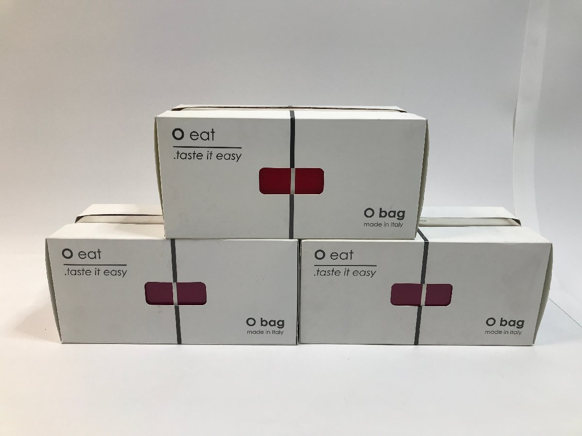 【7-5-6972】guzzini O bag O eat ランチボックス 3点セット 102800186 イタリア製 未使用品