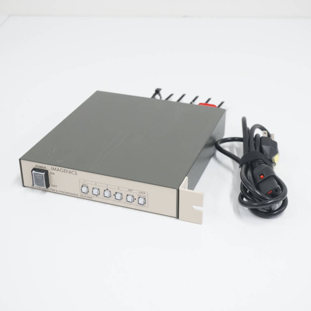 IMAGENICS US-41ARS 業務用HDMIセレクター USED品 イメージニクス 4K HDMI信号 4入力1系統出力2分配 完動品 EX0023