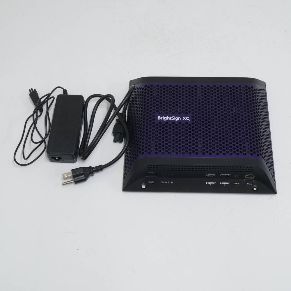 BrightSign XC2055 デジタルサイネージ専用プレイヤー USED品 ブライトサイン 最上位モデル 【通電確認のみ】 【ジャンク】 EX0026