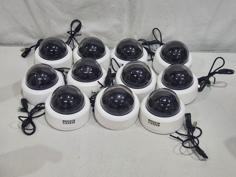 [ジャンク] WEBGATE 防犯カメラ HD-SDI ドームカメラ C1080D 11台 動作未確認 (1)