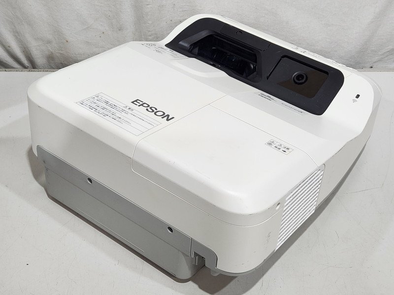 [現状品] EPSON 超短焦点ビジネスプロジェクター EB-685WT 3500lm ランプ点灯時間約3000時間以下