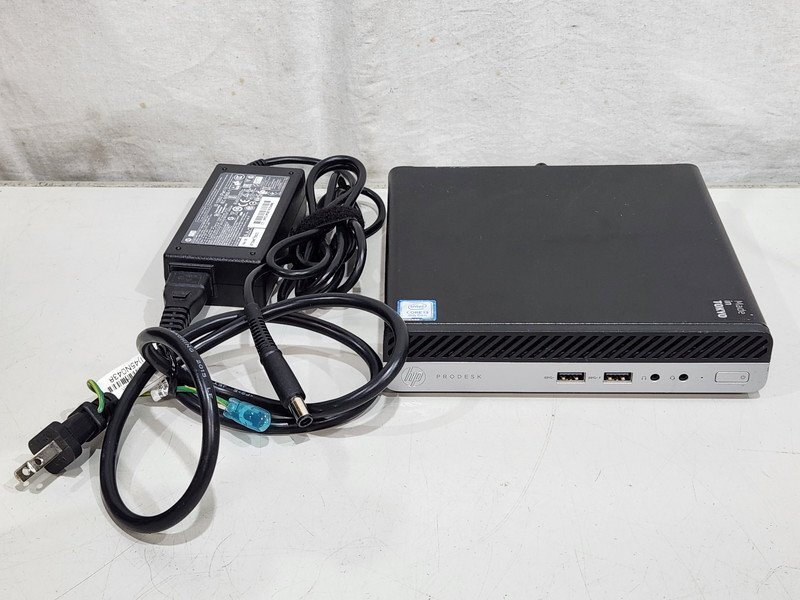 HP ProDesk 400 G5 Desktop mini 6GE69AV Core i3-9100T 3.10GHz 8GB SSD128GB DisplayPort/VGA Windows11Pro 64bit 【中古品】