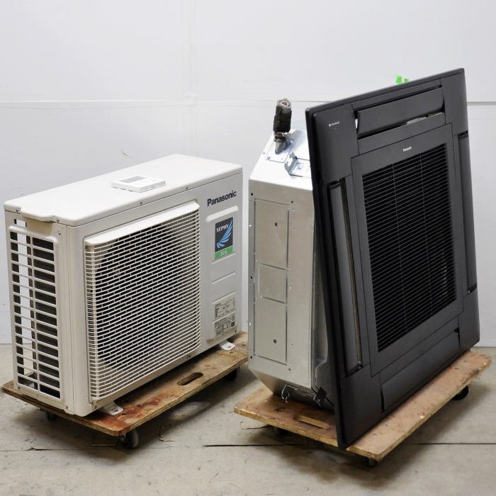 中古｜天井カセット形エアコン 3馬力 室内機CS-P80U7H 室外機CU-P80H7 パナソニック 2023年 業務用 天カセ ｜動産王｜大阪｜送料無料