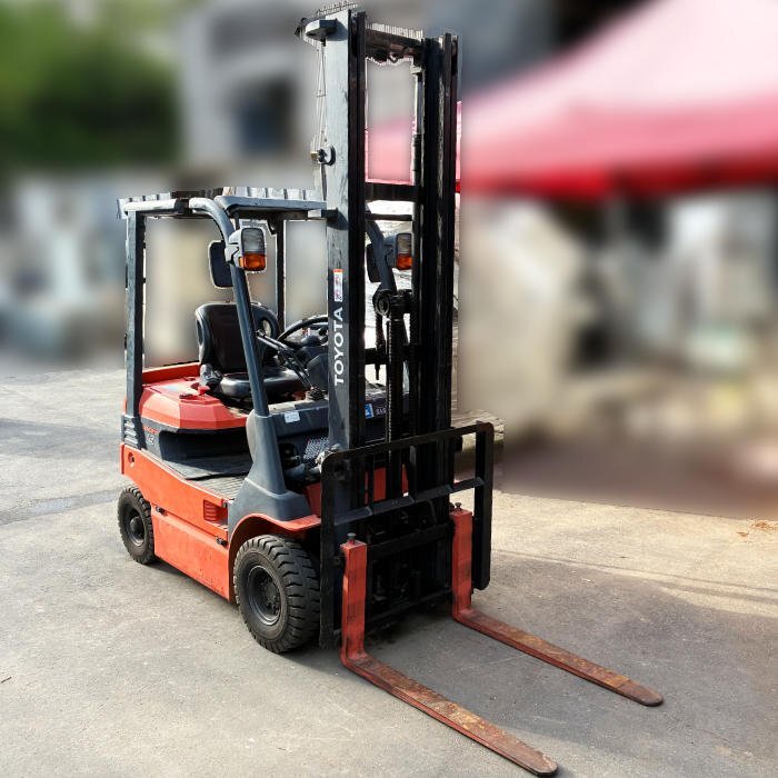 中古｜フォークリフト 1.5t 7FB15 トヨタ 2012年 バッテリー式 最大揚高3m 現車確認可 ｜動産王｜千葉｜送料無料