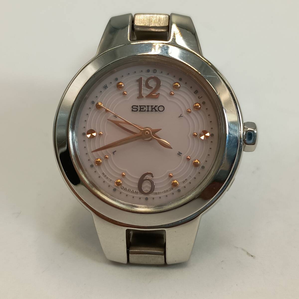 SEIKO セイコー TISSE ティセ レディース腕時計 電波ソーラー SWFH023 1B21-0AF0 ジャンク #17185⑤