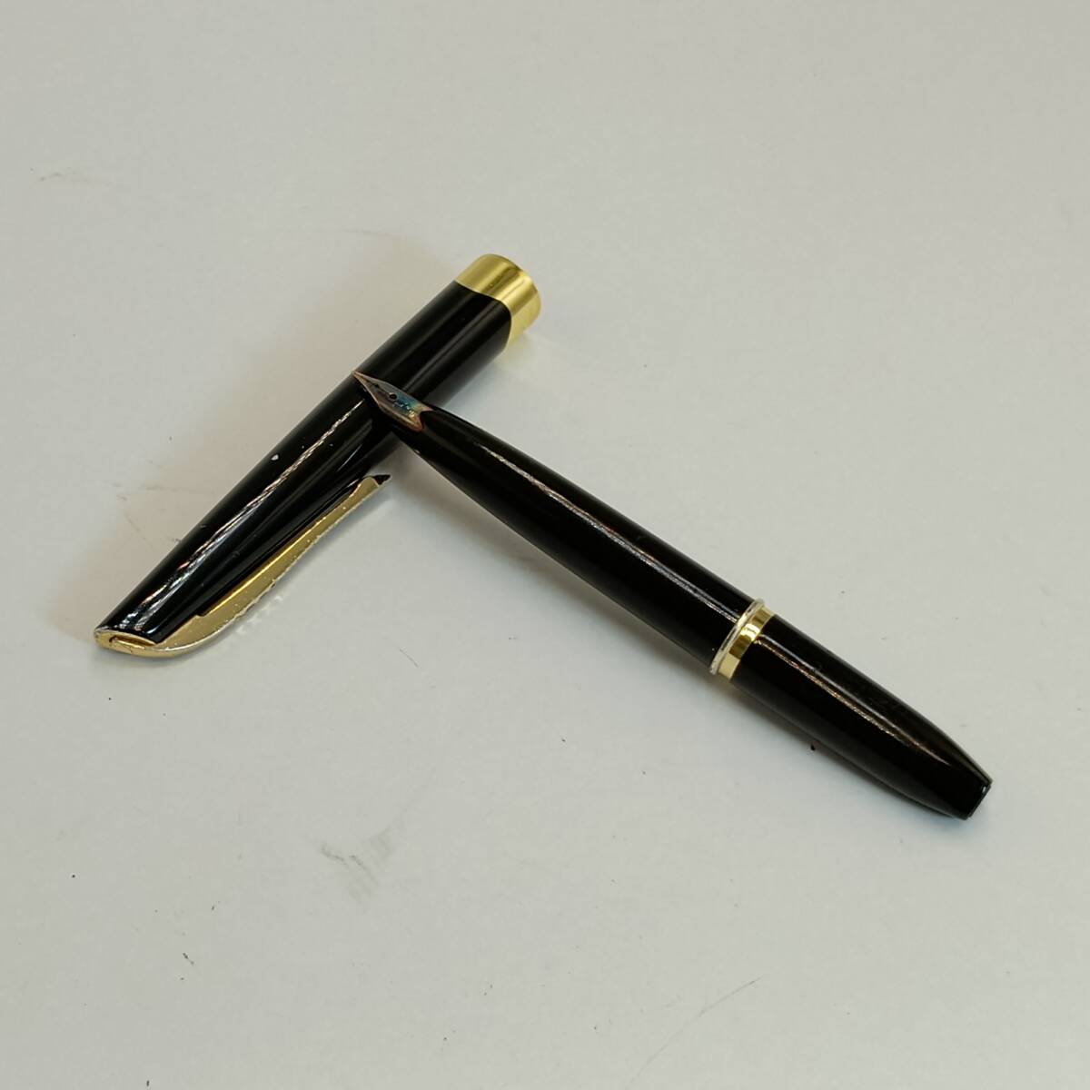 ペン先18K刻印あり プラチナ 万年筆 筆記未確認 ジャンク #133