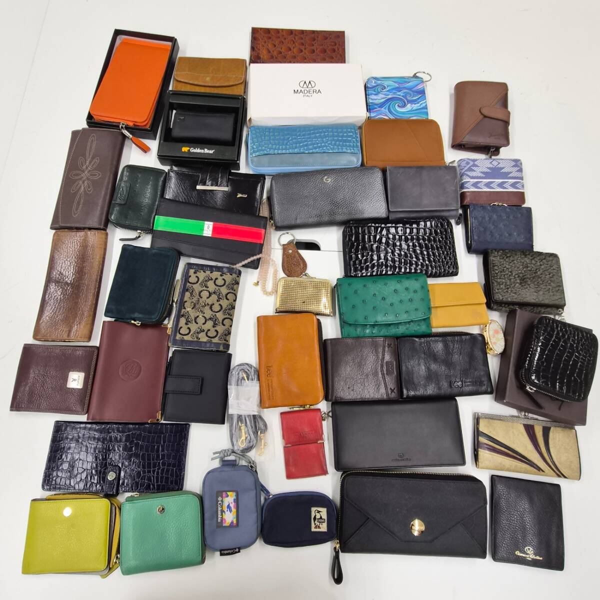 財布 まとめ ペレボルサ ゴールデンベアー ミラション Lee オーストリッチ風 クロコダイル PELLE BORSA バルコス ニナリッチ moz #6777