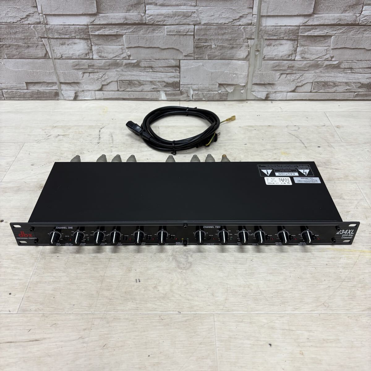 ☆1円〜☆ dbx Crossover クロスオーバー 234XL 2/3/4-Way チャンネルディバイダー チャンネルデバイダー