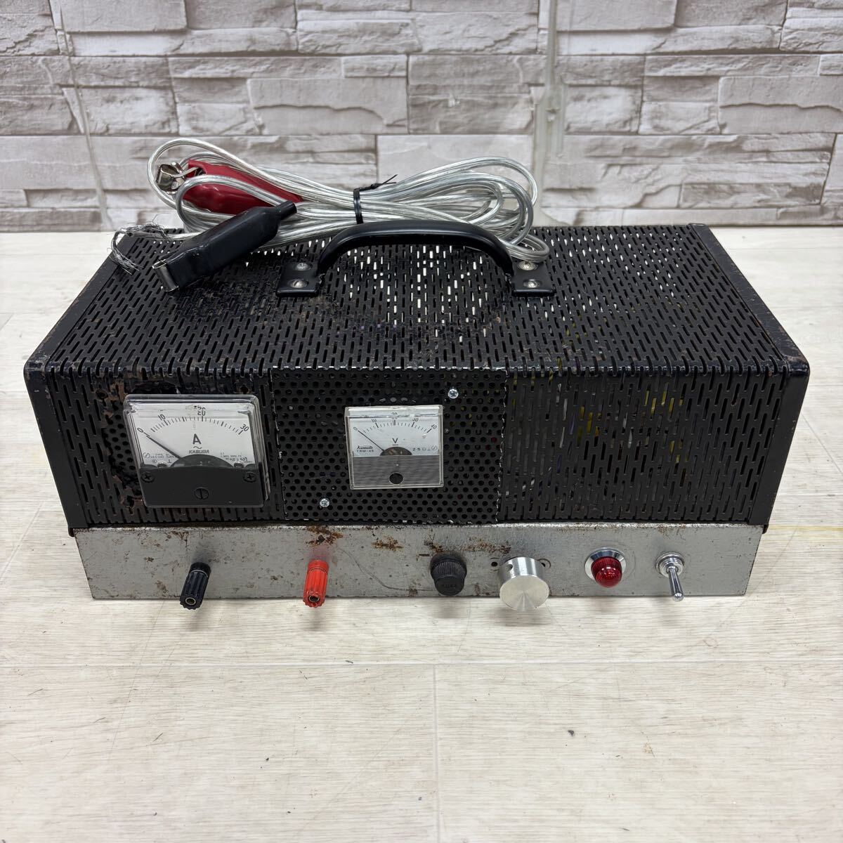 ☆1円〜☆ 詳細不明 自作？ 安定化電源装置 安定化電源