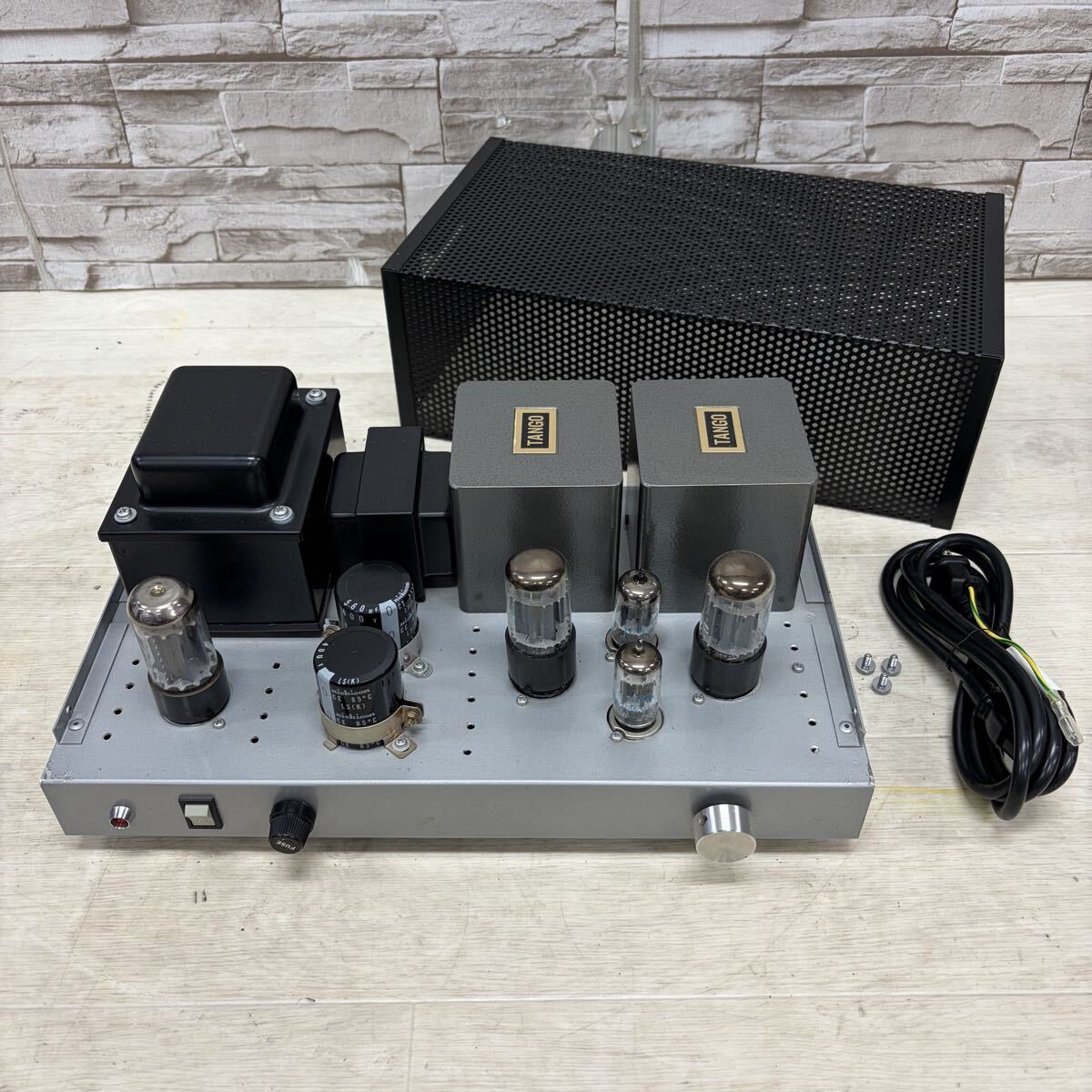 ☆1円〜☆ 詳細不明 自作真空管アンプ TANGO タンゴ トランス 自作 真空管アンプ 本体 ②