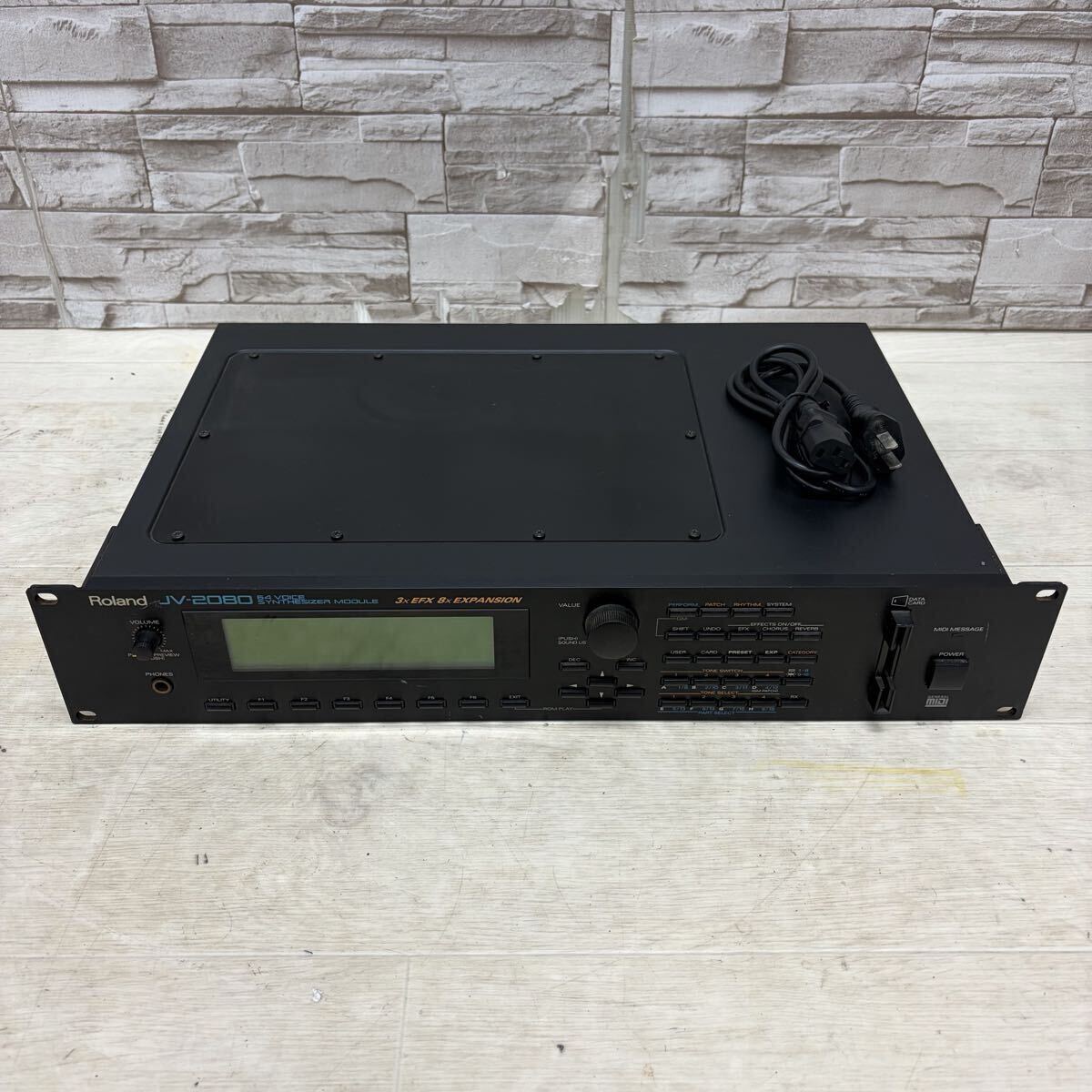 ☆1円〜☆ Roland ローランド 音源モジュール JV-2080 拡張ボード 4枚増設 シンセサイザーモジュール