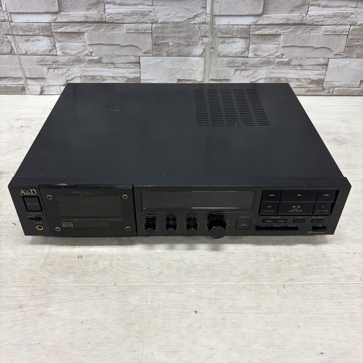 ☆1円〜☆ A&D 3ヘッド ステレオカセットデッキ GX-Z7000 AKAI アカイ カセットデッキ