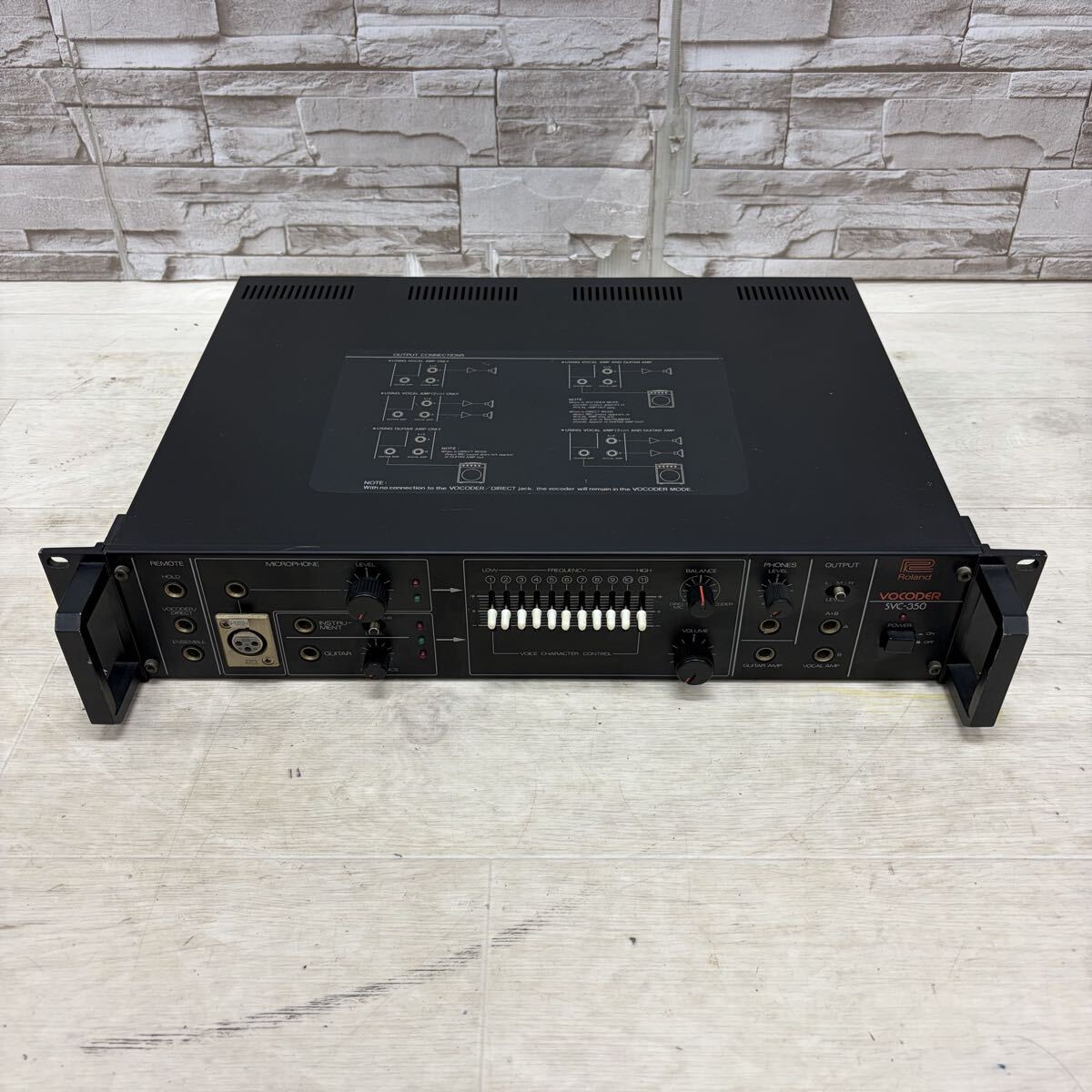 ☆1円〜☆ Roland ローランド VOCODER 11バンド アナログボコーダー SVC-350 ボコーダー