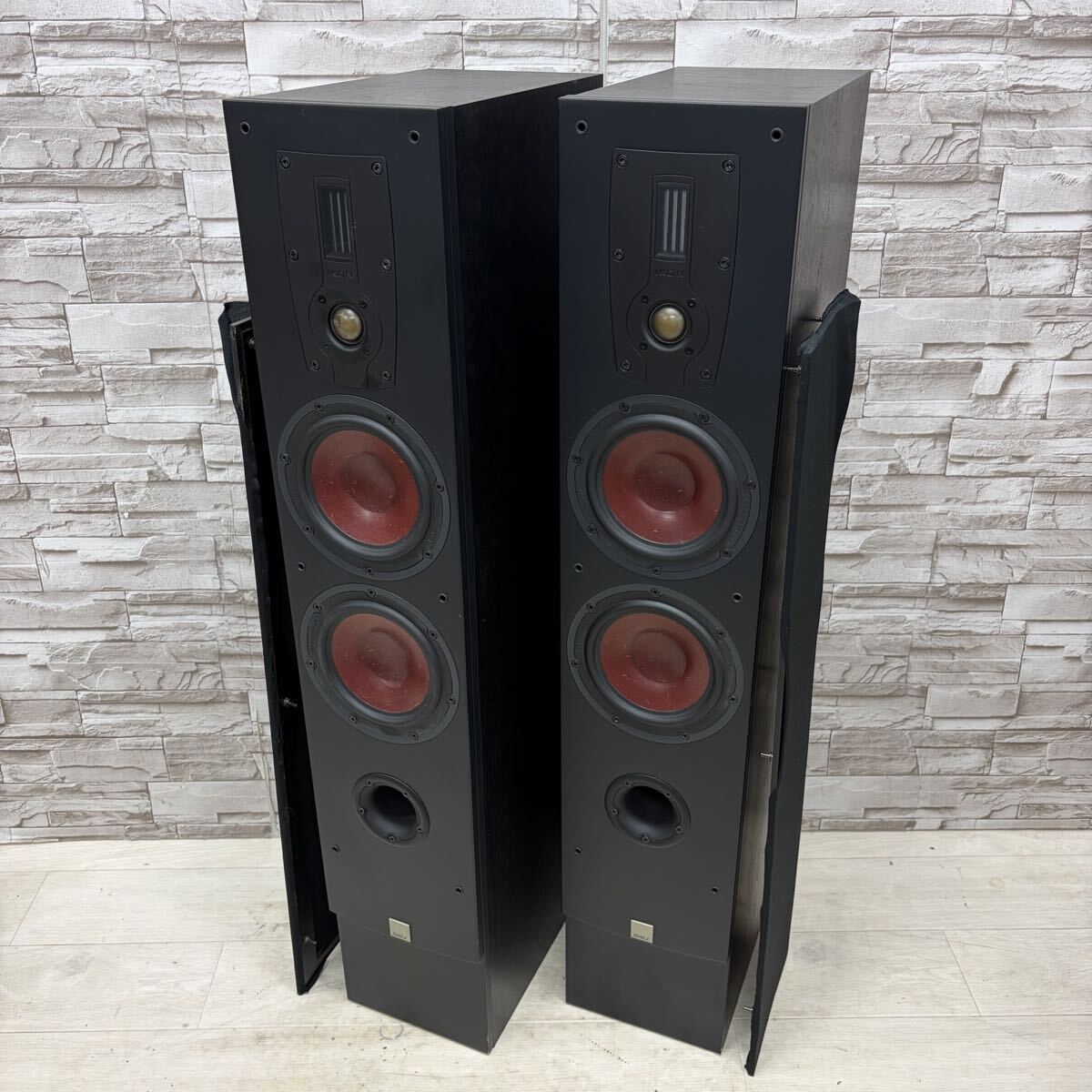 ☆1円〜☆ DALI ダリ トールボーイ型 スピーカーシステム IKON 6 MK2 ペア セット シリアル同番 スピーカー IKON6