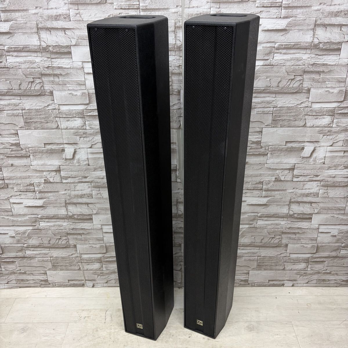 ☆1円〜☆ CLASSIC PRO クラシックプロ 2ウェイ フルレンジ PAスピーカー CS804 ペア 2本 セット スリムスピーカー スピーカー ①