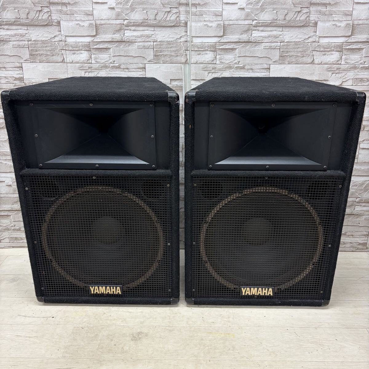 ☆1円〜☆ YAMAHA ヤマハ モニタースピーカー S115IV ペア 2台 セット PAスピーカー スピーカーシステム