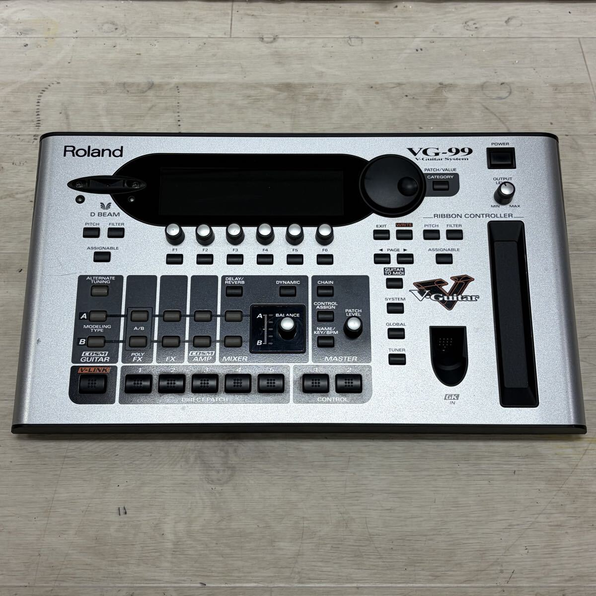 ☆1円〜☆ ROLAND ローランド VG-99 V-Guitar system バーチャルギタープロセッサー ギターシンセサイザー モデリングギター