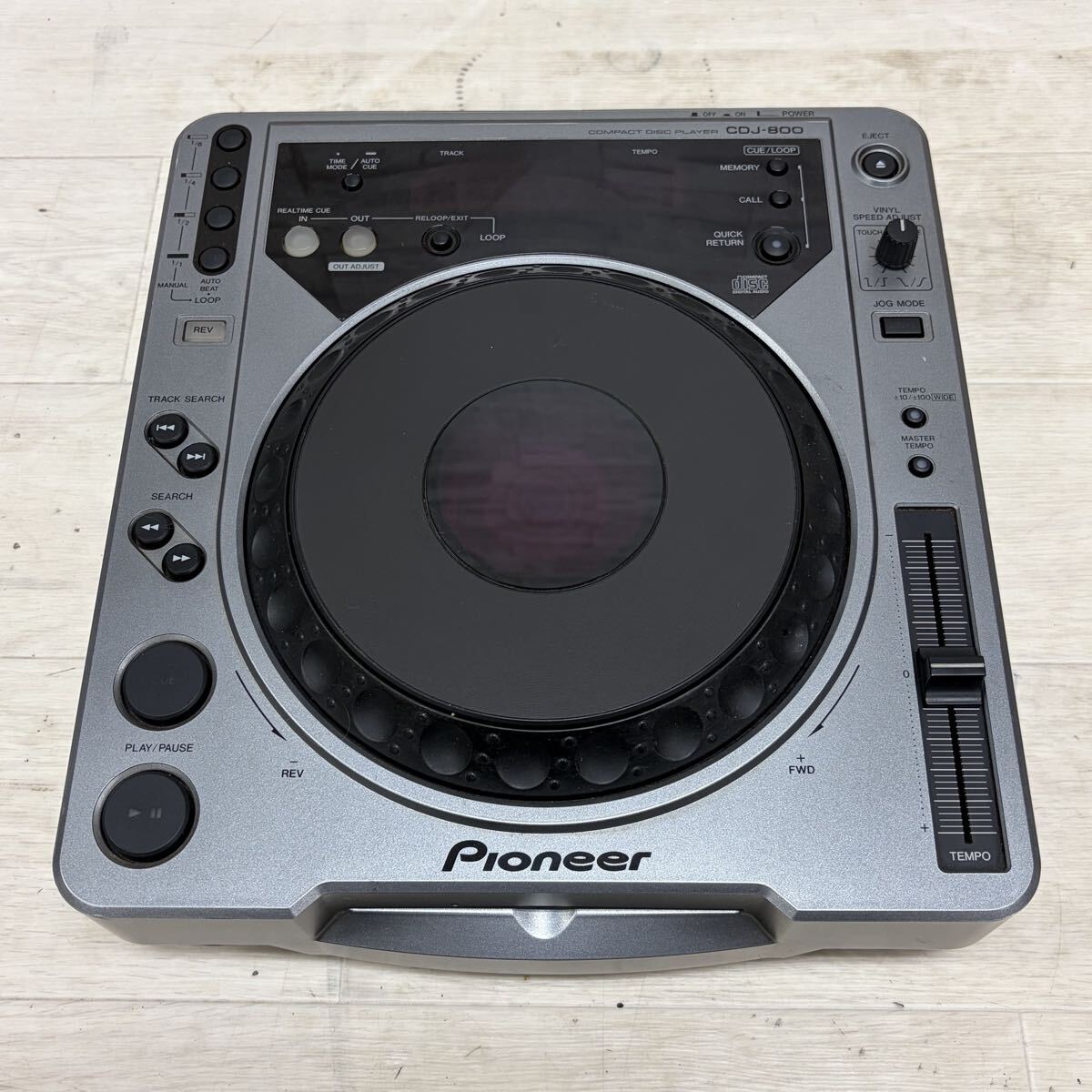 ☆1円〜☆ Pioneer パイオニア デジタルターンテーブル CDJ-800 DJ用 CDプレーヤー DJ機器