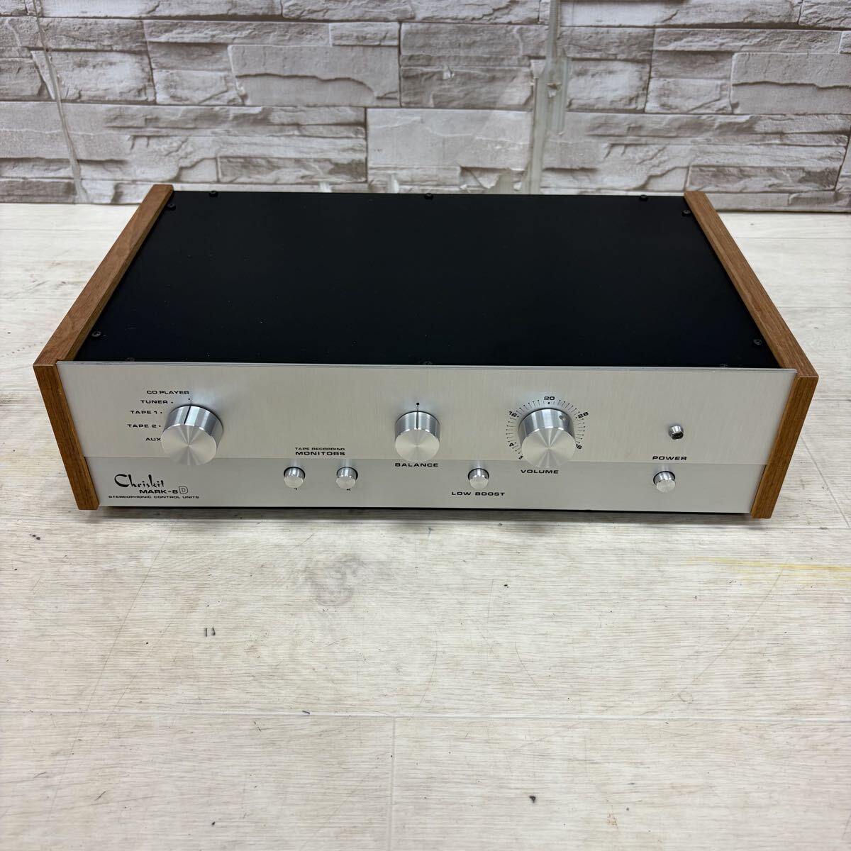 ☆1円〜☆ CHRISKIT クリスキット プリアンプ MARK-8D コントロールアンプ 桝谷英哉 ③