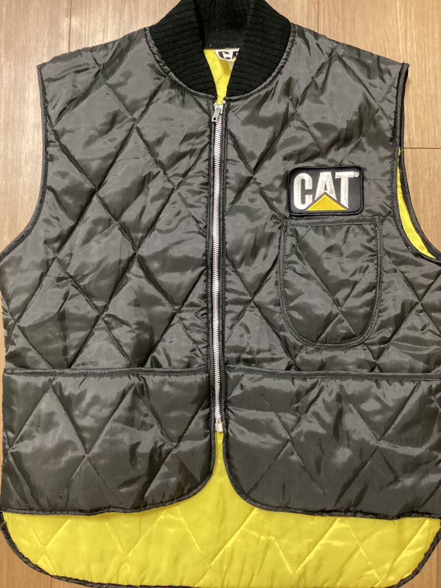 caterpillar キルティングベスト キャタピラー