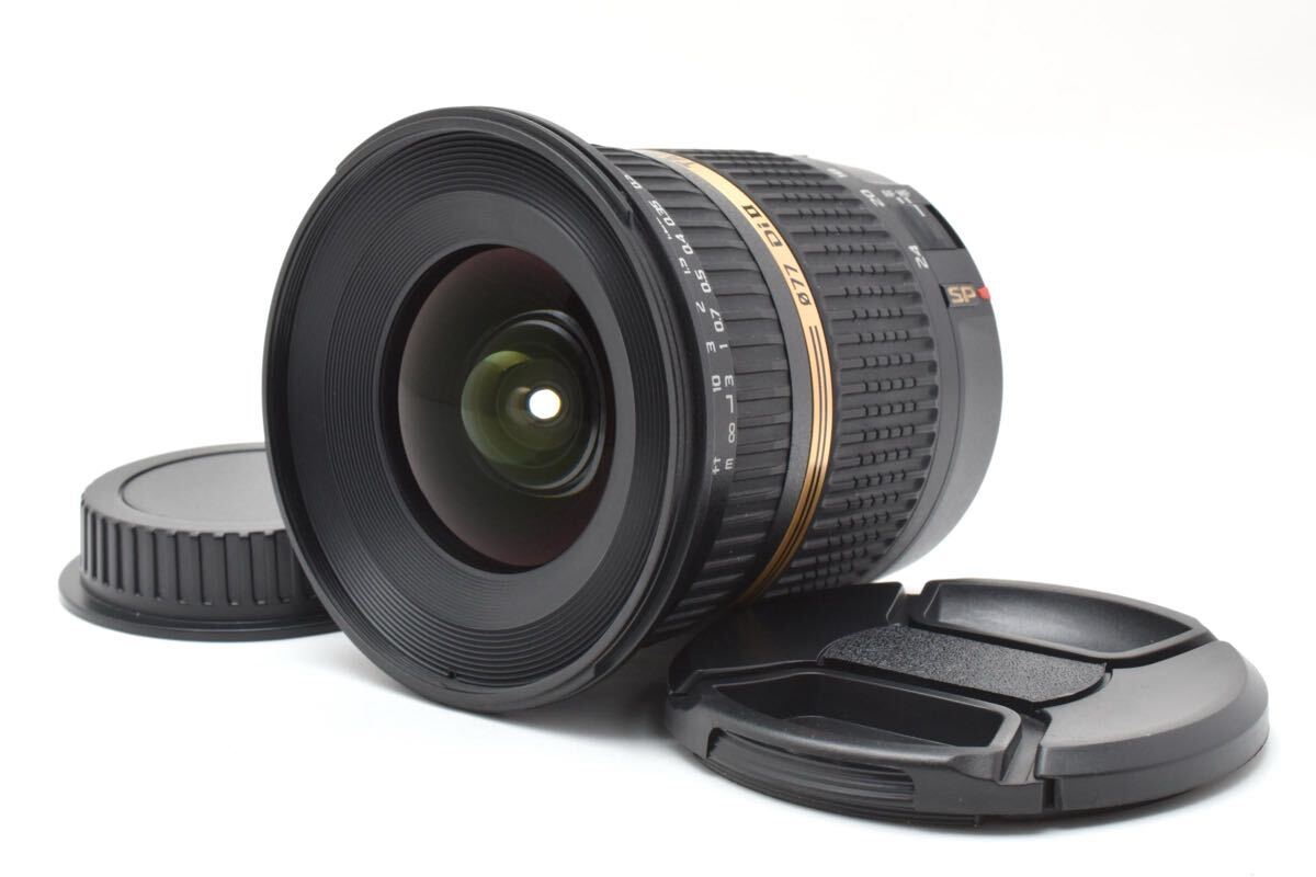 【極上品】Tamron タムロン SP 10-24mm f3.5-4.5 Di ll Canon キャノン EFマウント レンズ【キャップ付き】#889