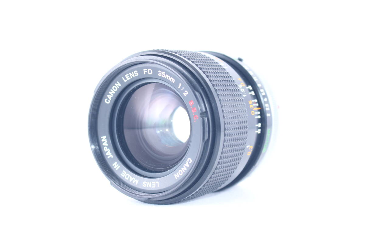 ★極美品★キャノン CANON FD 35mm F2 S.S.C. ★動作OK★#E356