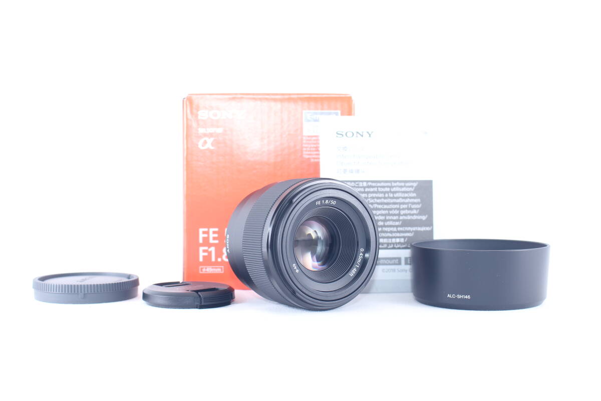 ★超極上★ソニー SONY FE 50mm F1.8 ★完動★#E449