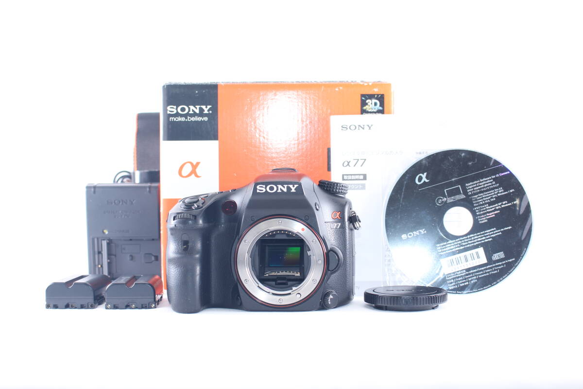 ★極美品★ソニー SONY α77 ボディ ★動作OK★#E547