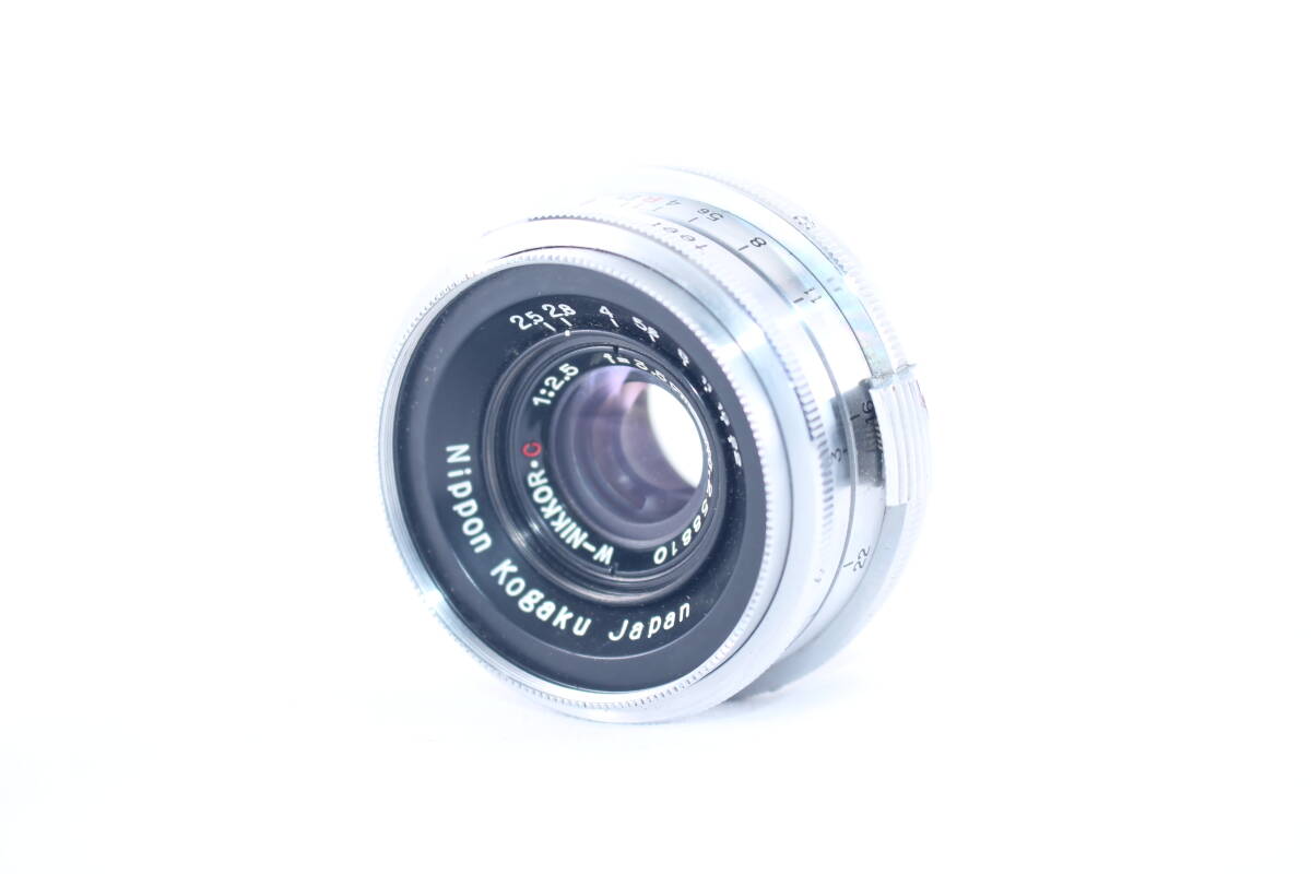 ★極美品★ニコン NIKON W-NIKKOR C 3.5cm F2.5 Sマウント ★動作OK★#E653