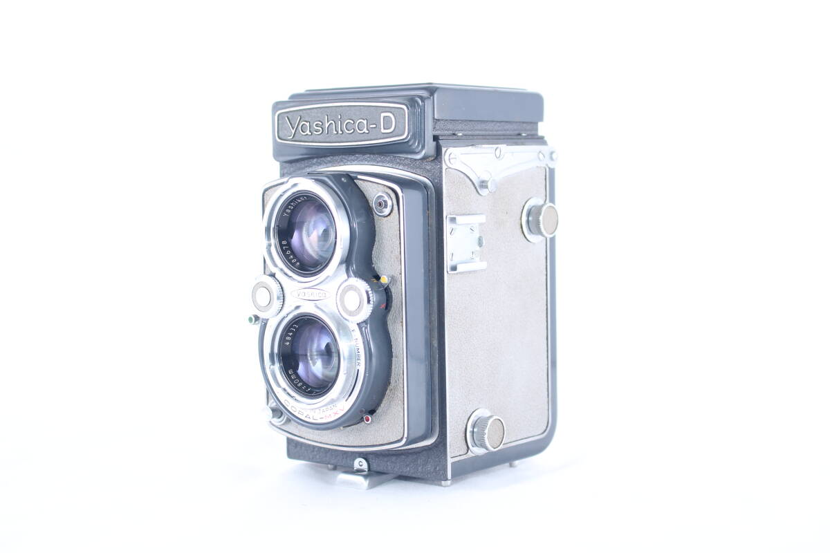 ★極美品★ヤシカ Yashica-D 80mm f3.5 ★動作OK★#E642