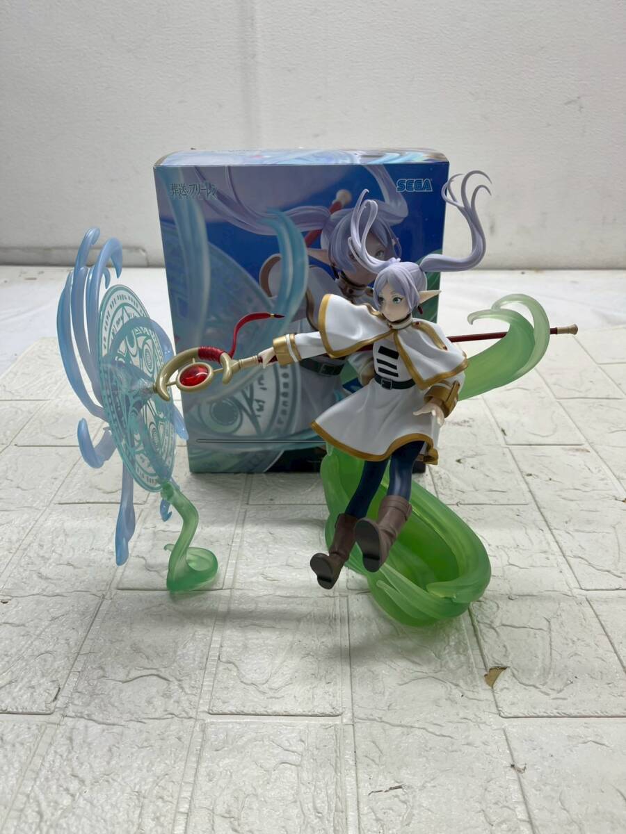 ★【在庫処分価格】葬送のフリーレン FiGURiZMα フリーレン〜魔法の高み フィギュア 中古 経年保管品 現状品☆T4-1470J