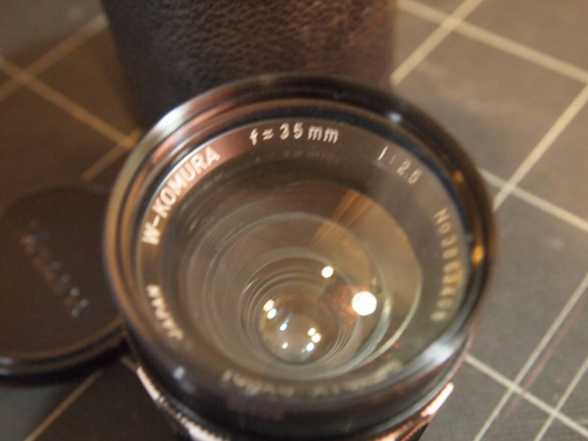 ワイド　コムラー　35mm2.5　マウント不明　