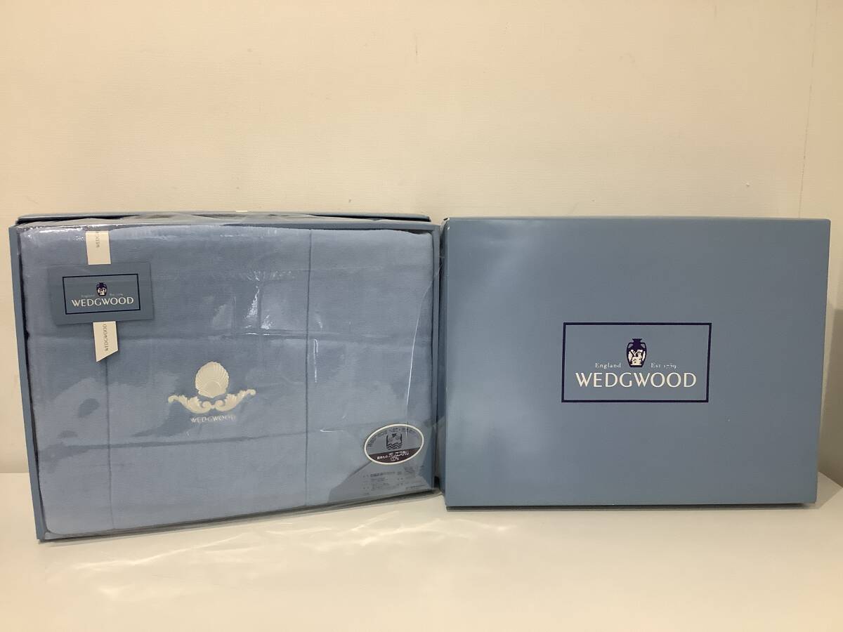 2604289 未使用未開封 2点セット ＷＥＤＧＷＯＯＤ ウェッジウッド 合繊肌掛け布団 ウオッシャブルケット 洗えるケット